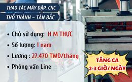 TUYỂN 2 NAM ĐƠN HÀNG LẮP RÁP GIÀN MÁY TẠI ĐÀI TRUNG 